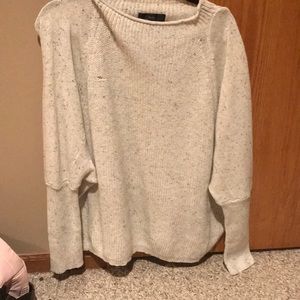 Grey speckled sweater